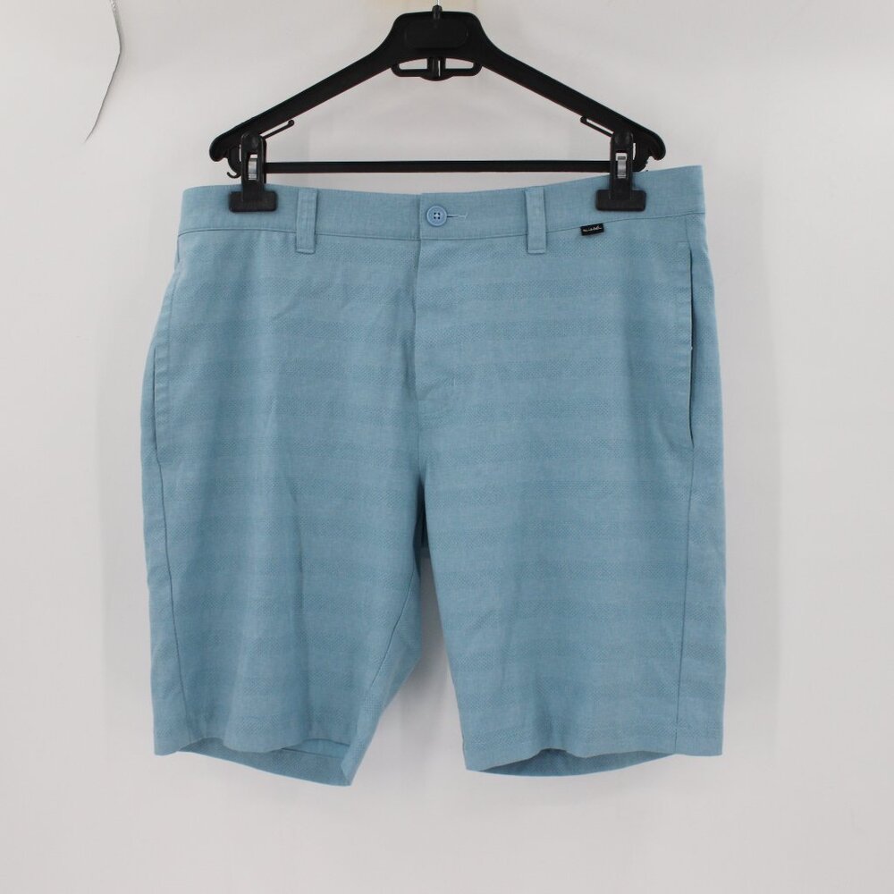Travis Mathew Shorts Mens 36 9.5" Lake Powell Striped Golf Performance Stretch
